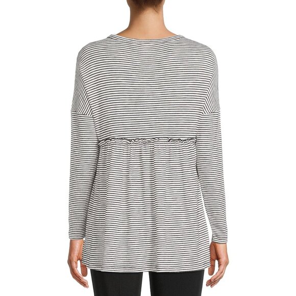 (6 for $25) Time and Tru Maternity Soft Henley Babydoll Size Medium - Picture 3 of 7